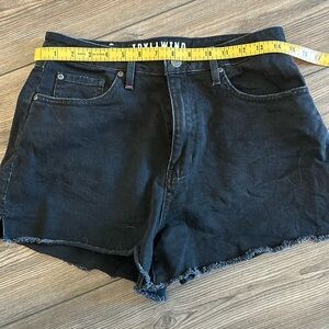 Idyllwind black denim shorts